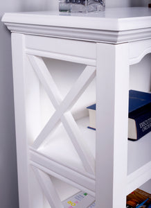 Butler Specialty Company Glossy White Newport Bookcase