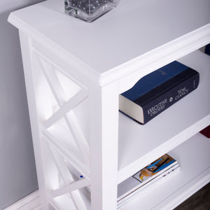 Butler Specialty Company Glossy White Newport Bookcase