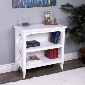 Butler Specialty Company Glossy White Newport Bookcase