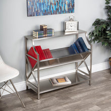 Load image into Gallery viewer, Butler Specialty Company Keats Nickel Plated Finish Bookcase