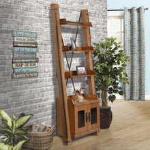 Load image into Gallery viewer, OS Home and Office Furniture Two Door Ladder Bookcase