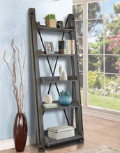 Load image into Gallery viewer, OS Home and Office Furniture Industrial Open Ladder Bookcase in Washed Driftwood Finish