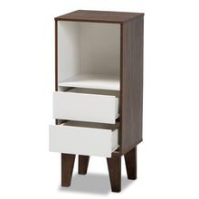 Load image into Gallery viewer, Baxton Studio Senja Modern And Contemporary Wood 2-Drawer Bookcase