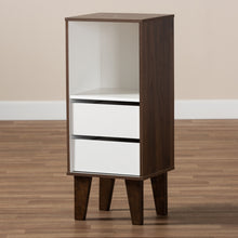 Load image into Gallery viewer, Baxton Studio Senja Modern And Contemporary Wood 2-Drawer Bookcase